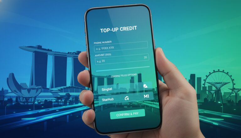 5 Fastest Ways to Top Up Your Mobile Credit in Singapore